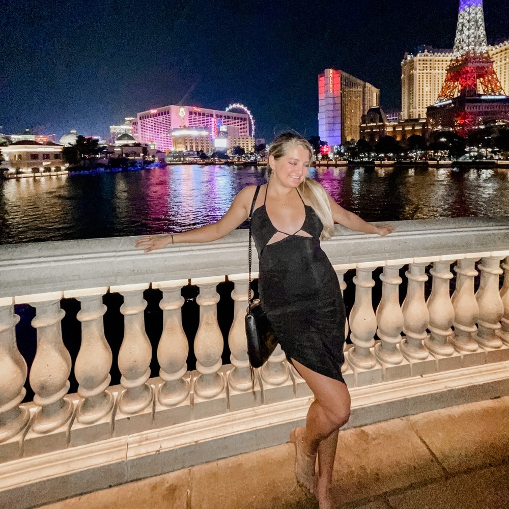 SNDYS Australia black Paris dress